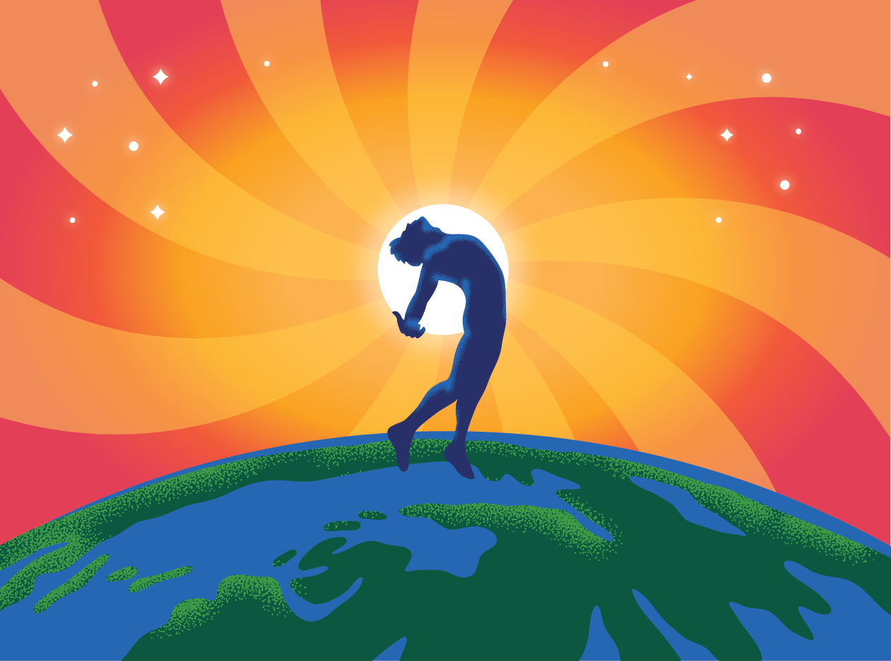 Free Will sun figure